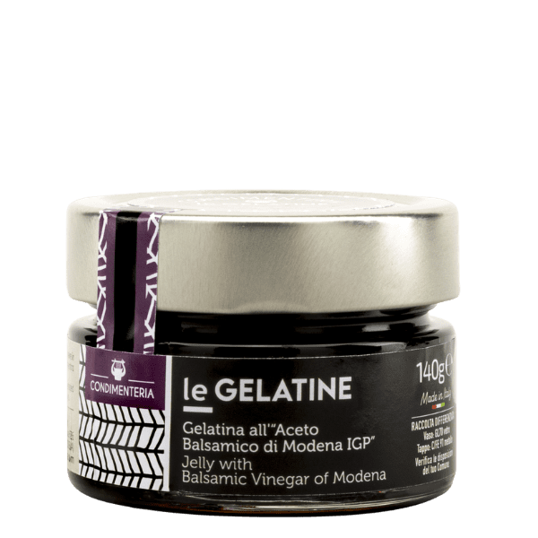 Gelatina all'"Aceto Balsamico di Modena IGP"