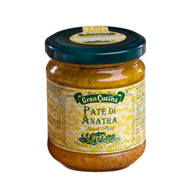 Patè Di Anatra Vaso Vetro 180g
