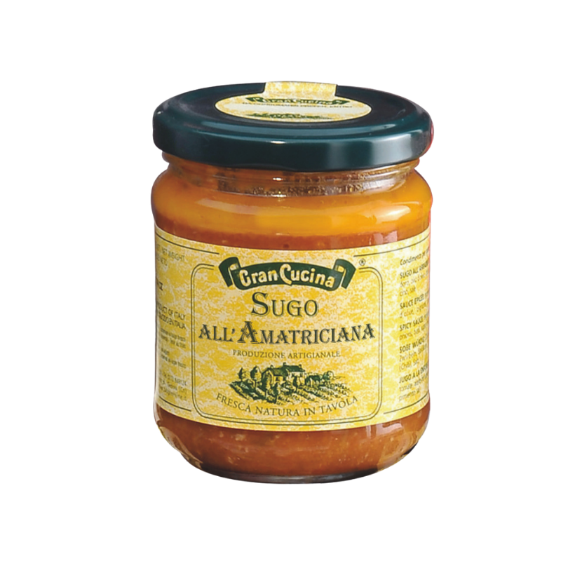 Sugo All'Amatriciana Vaso vetro 180g