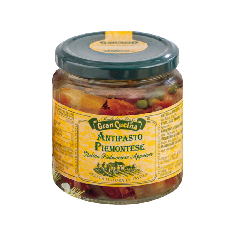 Antipasto Piemontese Vaso Vetro 280g