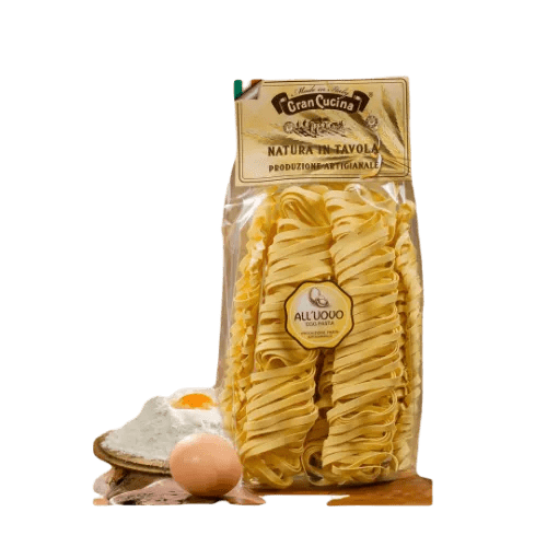 Tagliatelle rustiche all'uovo