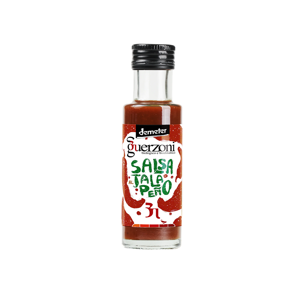 Salsa al Jalapeño Rosso 100 ml - Biologica e Biodinamica