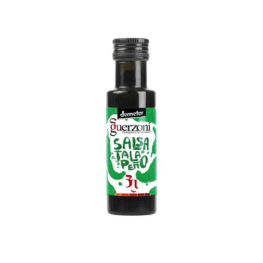 Salsa Jalapeño Verde 100 ml - Biologico Biodinamico